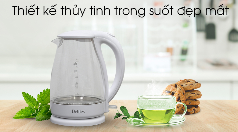 Nên chọn ấm siêu tốc inox hay ấm siêu tốc thủy tinh. Loại nào tốt? > Bình đun siêu tốc có thiết kết sang trọng, thẩm mỹ cao