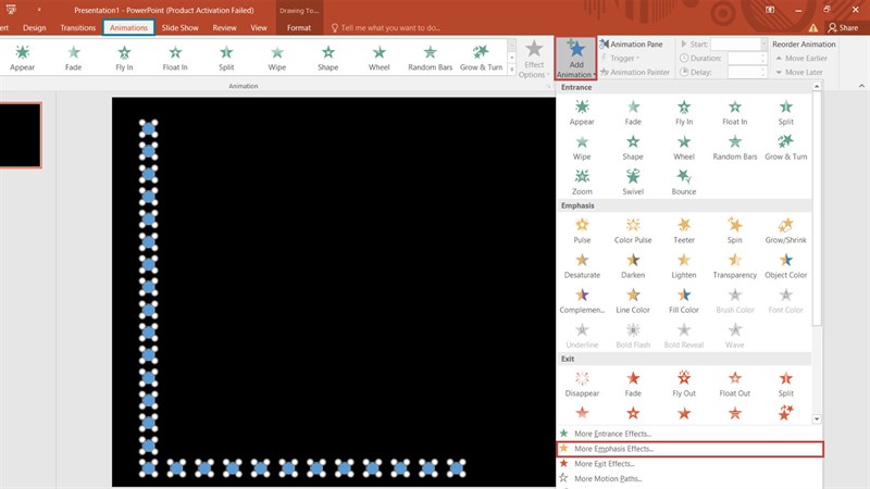 Hướng dẫn cách tạo hiệu ứng đèn led nhấp nháy trong PowerPoint