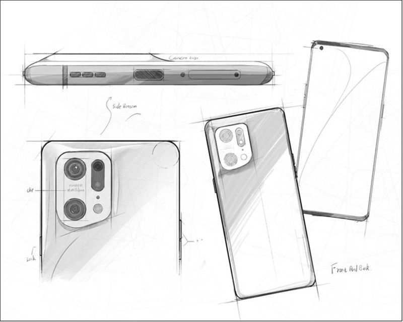 OPPO Find X5 Pro tuyệt đẹp với mặt lưng bằng gốm OPPO Find X5 Pro tuyệt đẹp với mặt lưng bằng gốm