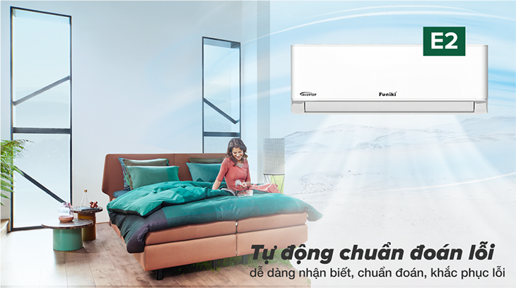 Các công nghệ nổi bật trên máy lạnh Funiki - Tự động chuẩn đoán lỗi