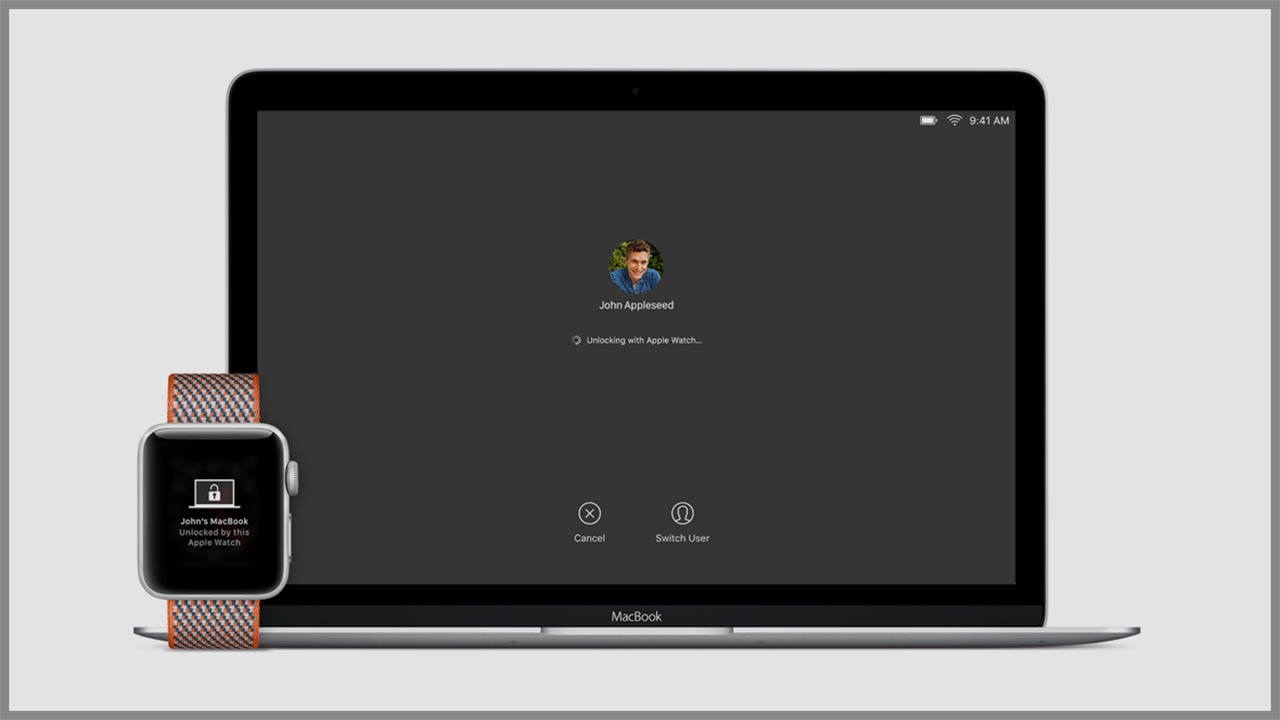 cách mở khóa Macbook bằng Apple Watch