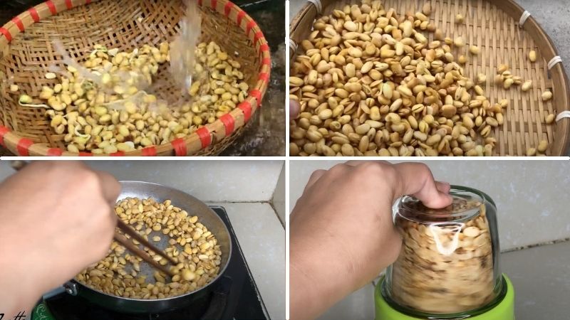 Cách sử dụng mầm đậu nành