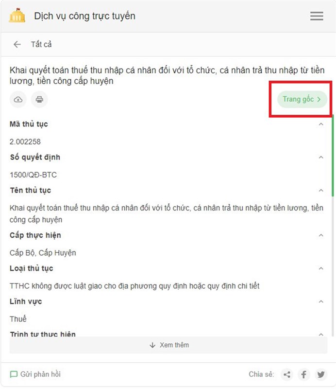 Cách sử dụng tính năng Chính phủ điện tử trên Cốc Cốc Cách sử dụng tính năng Chính phủ điện tử trên Cốc Cốc