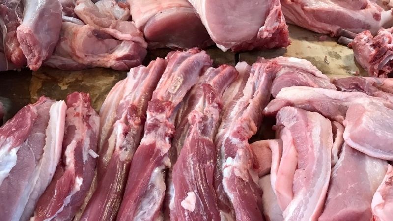 Giá thịt heo hôm nay 12/3 của thương hiệu CP