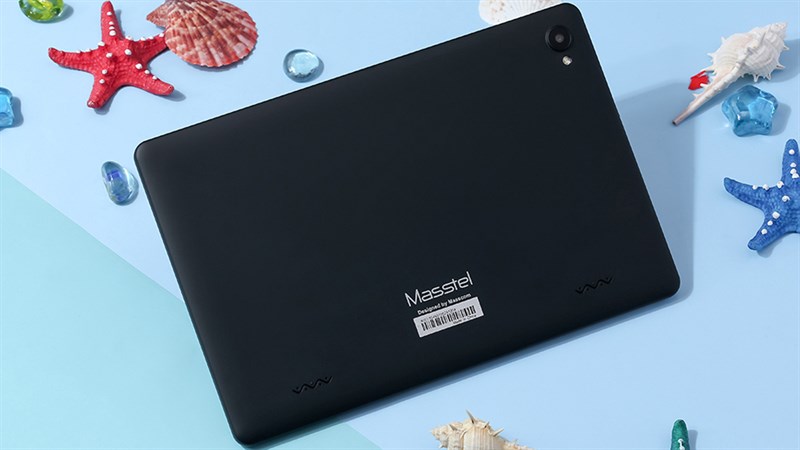 Masstel Tab 10S có thiết kế đơn giản với mặt lưng làm từ nhựa
