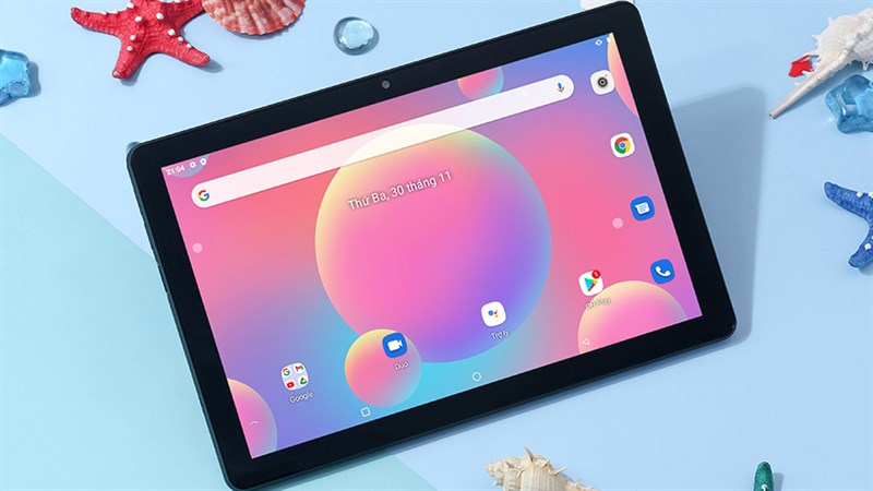 Màn hình của Tab 10S có kích thước lớn cùng tấm nền IPS