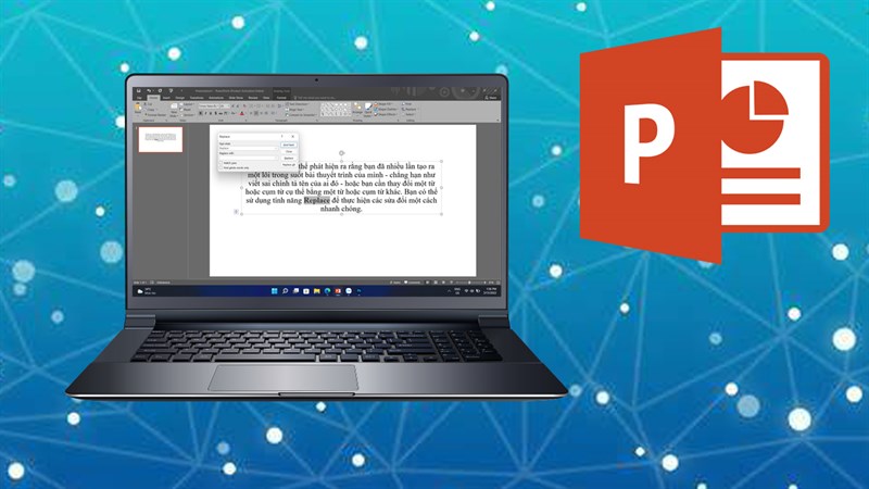 Cách thay thế văn bản trong PowerPoint