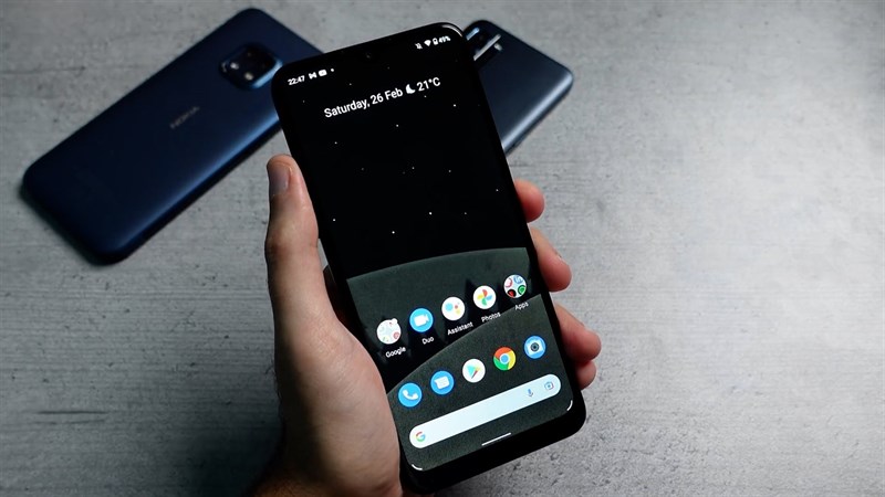 Mặt trước là màn hình 6.5 inch có tỷ lệ 20:9 Mặt trước là màn hình 6.5 inch có tỷ lệ 20:9