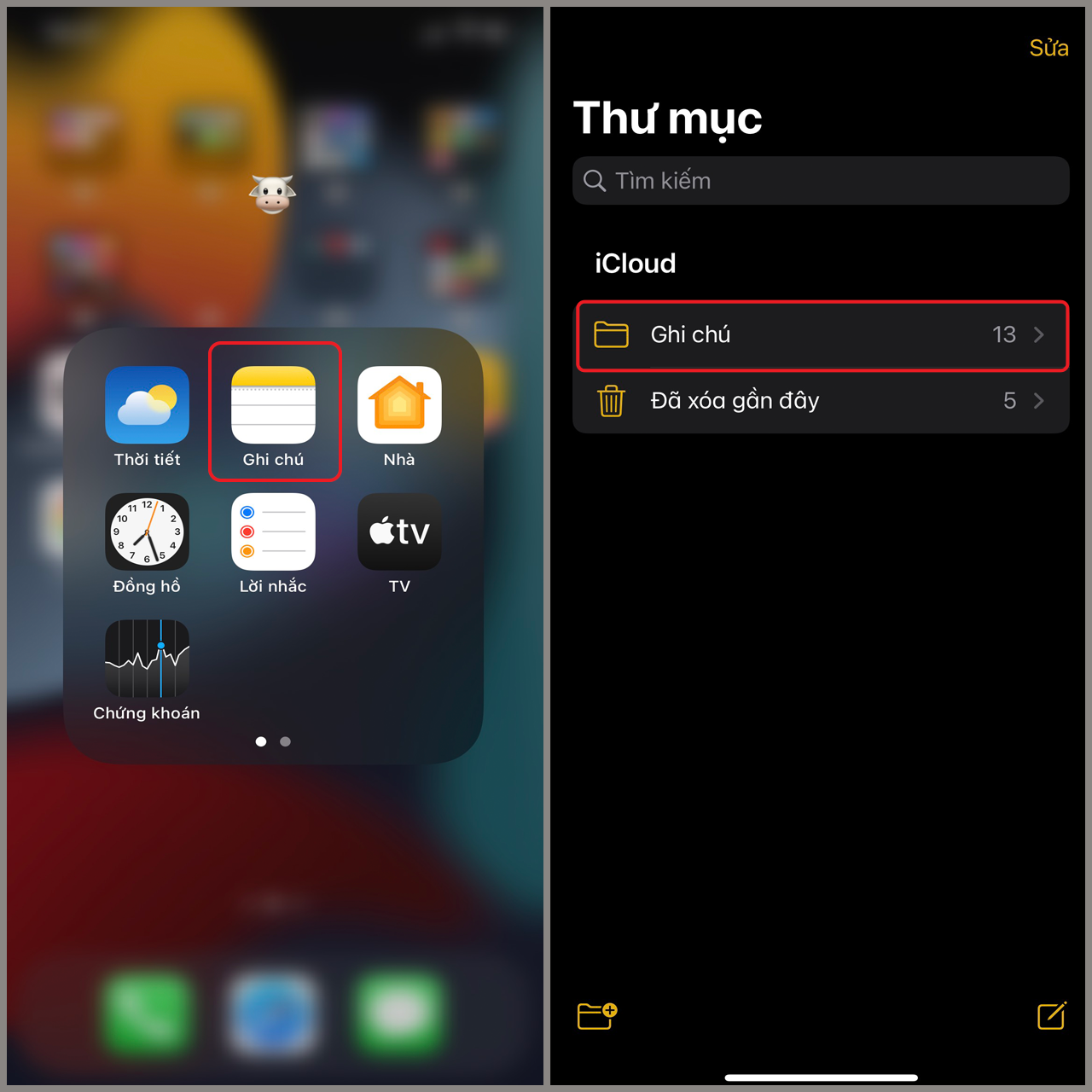 Khóa ghi chú trên iPhone Khóa ghi chú trên iPhone
