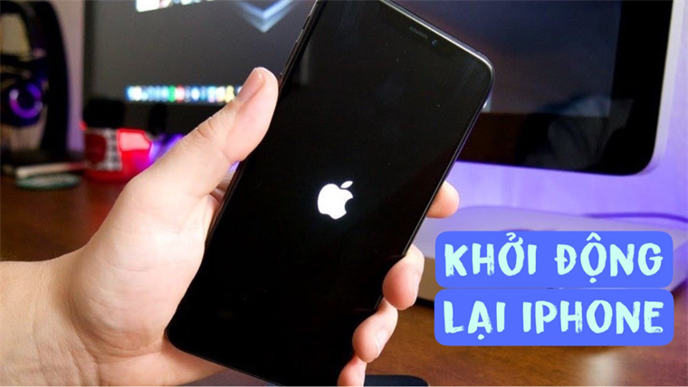 Khởi động lại iPhone