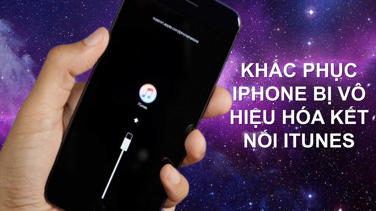 Khắc Phục Iphone Bị Vô Hiệu Hóa Kết Nối Itunes Chỉ Trong Vài Giây!