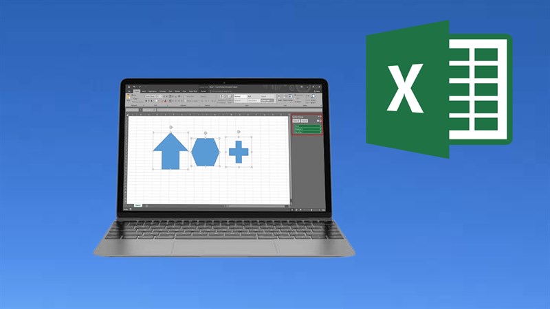 Cách chọn nhanh nhiều hình dạng hoặc các mục trong Excel