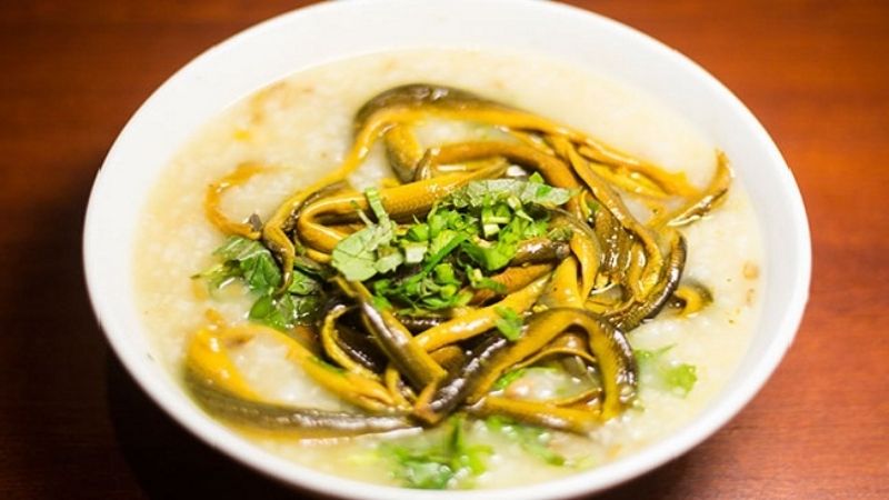 Cháo lươn gạo nếp vô cùng bổ dưỡng