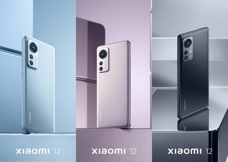 Xiaomi 12 Series có mấy màu? Xiaomi 12 Series có mấy màu?