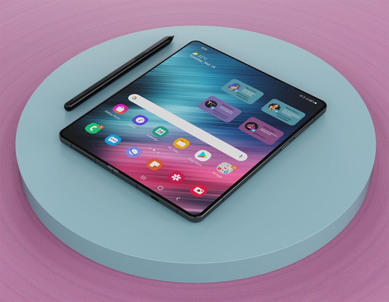 Hình ảnh concept Galaxy Z Fold thế hệ sẽ có kích thước nhỉnh hơn Z Fold 3 Hình ảnh concept Galaxy Z Fold thế hệ sẽ có kích thước nhỉnh hơn Z Fold 3