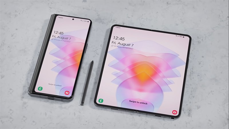 Concept của Galaxy Z Fold4