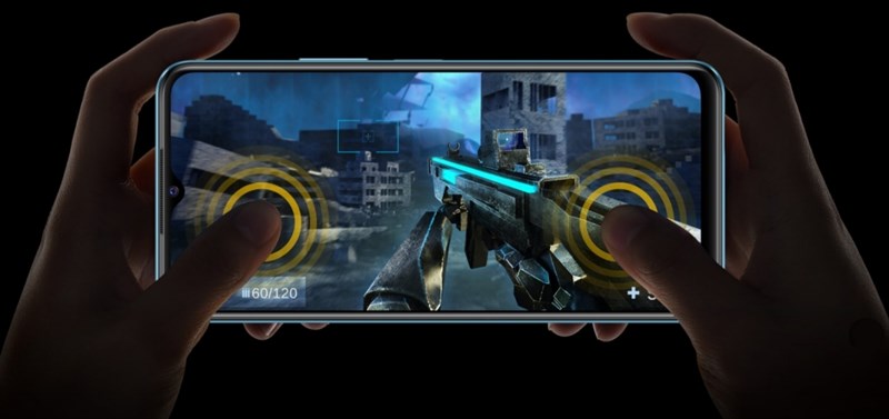 iQOO Z6 5G có tốc độ lấy mẫu cảm ứng tới 240 Hz