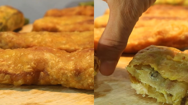 Cách làm bánh chuối chiên giòn bằng bột mì không cần bột gạo
