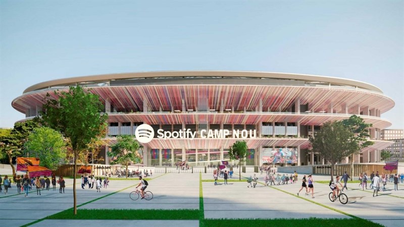 Spotify trở thành nhà tài trợ chính của FC Barcelona