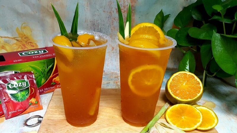 How to make nutritious and delicious honey peach tea at home