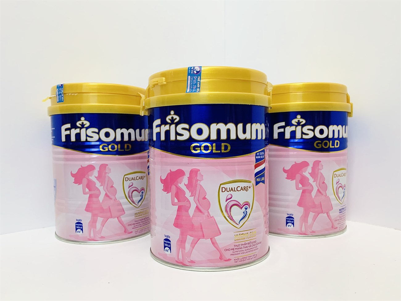 Sữa bầu Frisomum hương cam 400g