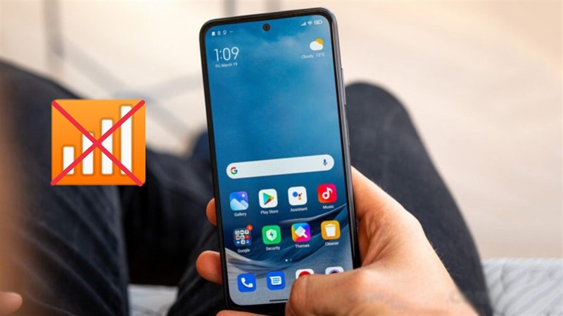 khắc phục điện thoại Xiaomi bị mất sóng