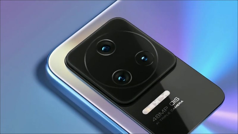 Xiaomi Redmi K40S có thiết kế cụm camera hình chữ nhật, khác biệt với các phiên bản Redmi K40 trước đây.
