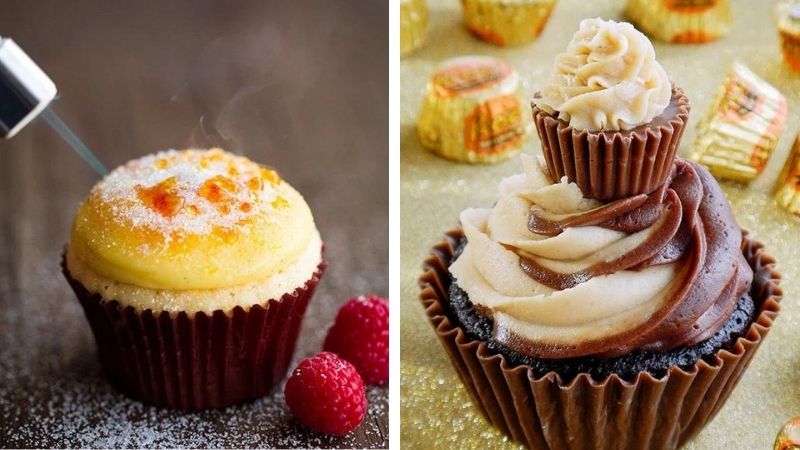 Bánh cupcake với nhiều hương vị độc đáo