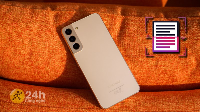 Cách sử dụng Live Text trên điện thoại Samsung