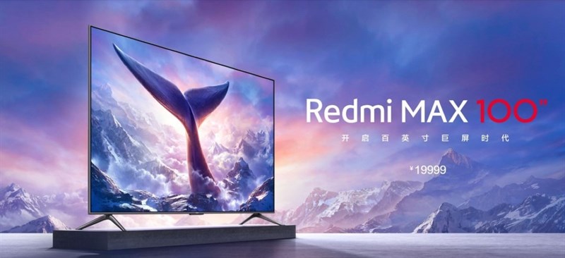 Tivi Xiaomi Redmi Max 100 inch 4K 120Hz