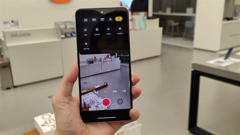 Redmi K40S có hỗ trợ quay video 4K, tốc độ khung hình 60 FPS. Nguồn: Sami Luo Tech.