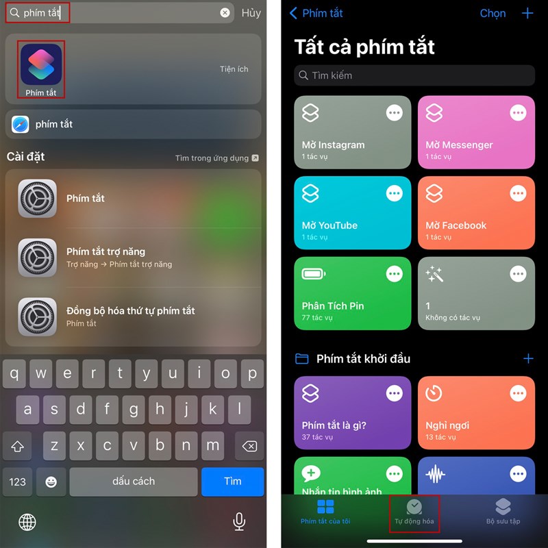 cách tắt thông báo tự động hóa khi chạy trên iOS 15.4