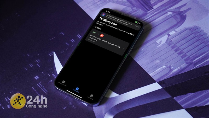Hướng dẫn cách tắt thông báo tự động hóa khi chạy trên iOS 15.4