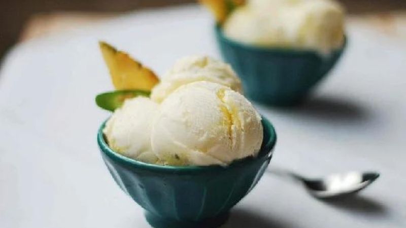 3 How to make delicious, sweet, and simple pineapple ice cream at home