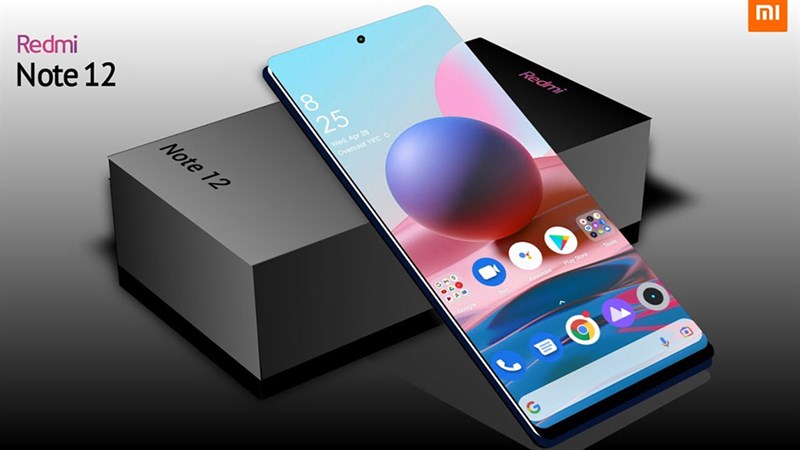Hình ảnh render Redmi Note 12