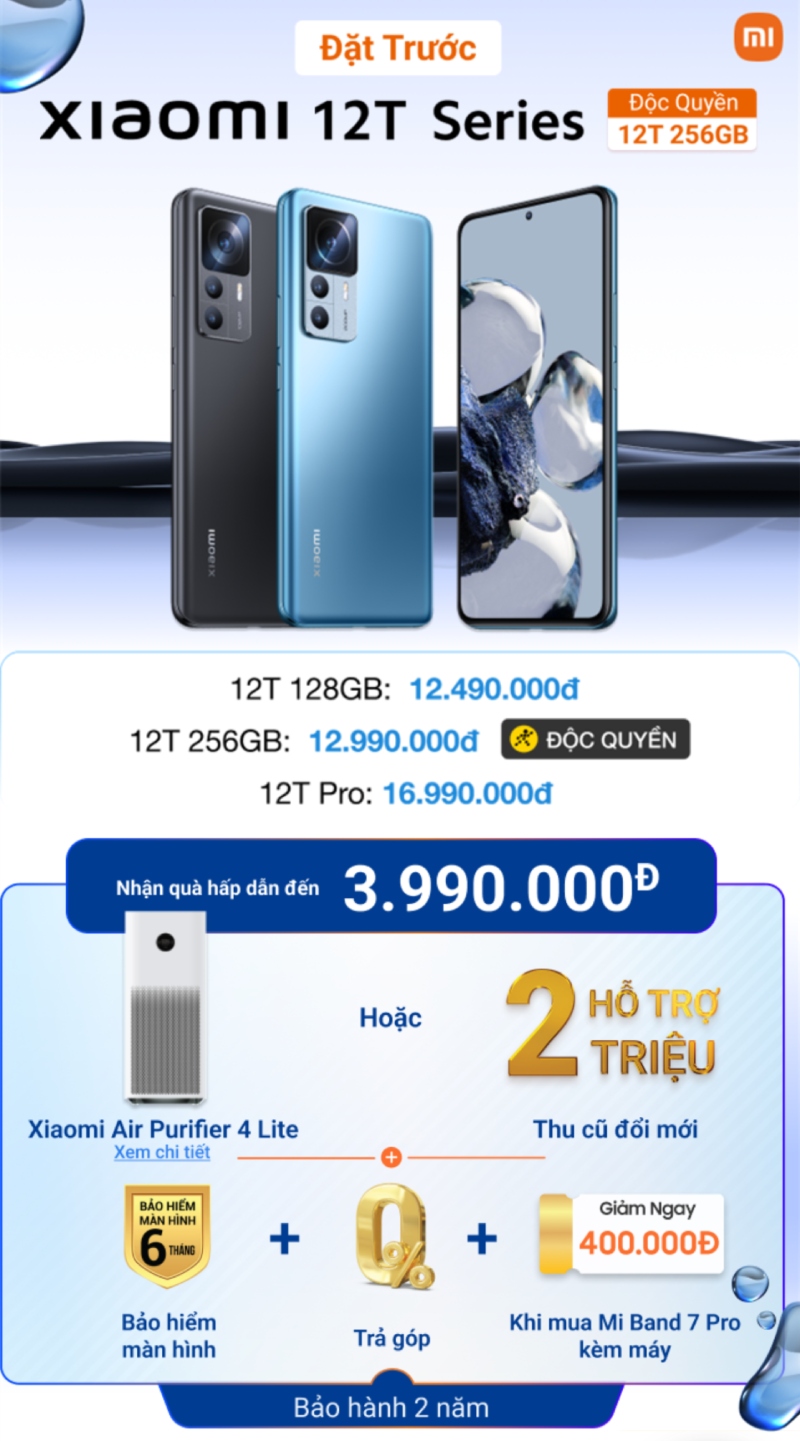 Trang bị cấu hình ấn tượng, MiFans đoán Xiaomi 12T Pro giá bao nhiêu?