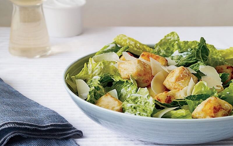 Caesar salad is a famous appetizer all over the world originated from Italy