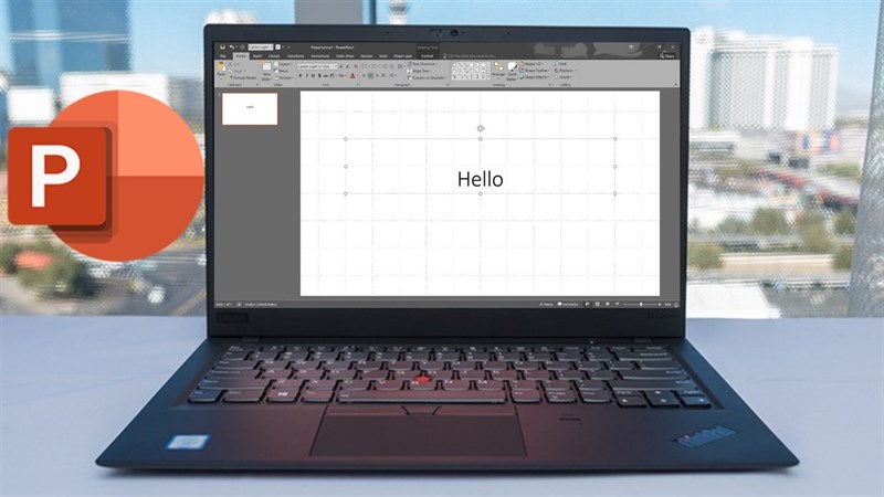 Cách bật đường lưới trong PowerPoint 