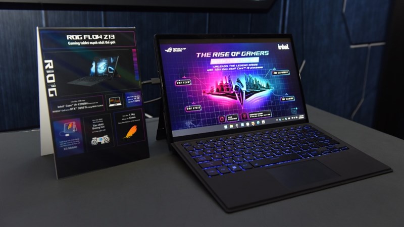 ROG Flow Z13: Gaming Tablet mạnh nhất thế giới chính thức cập bến thị trường Việt Nam