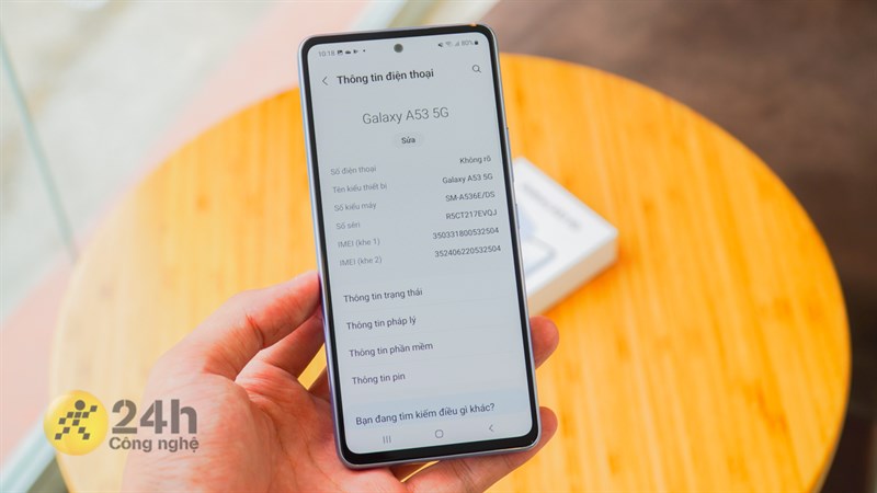 Galaxy A53 5G sở hữu trên mình một cấu hình mạnh mẽ với viên pin lên đến 5.000 mAh.