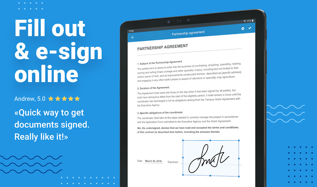 Ứng dụng signNow hỗ trợ bạn tạo chữ ký và ký tên chuyên nghiệp