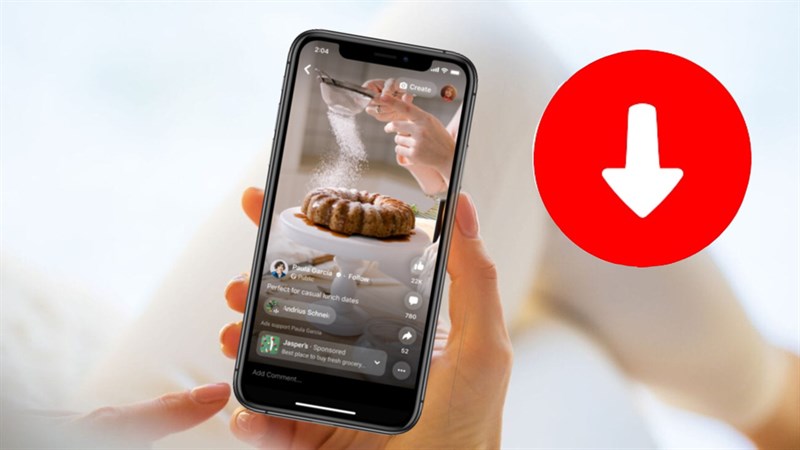 Cách tải video ngắn trên Facebook về điện thoại