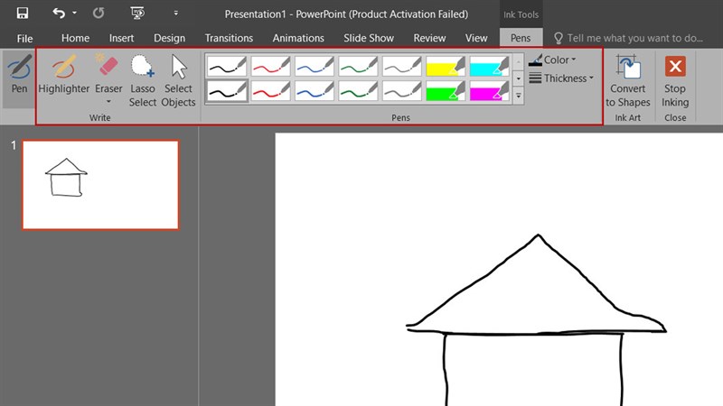 cách sử dụng công cụ Start lnking trong PowerPoint