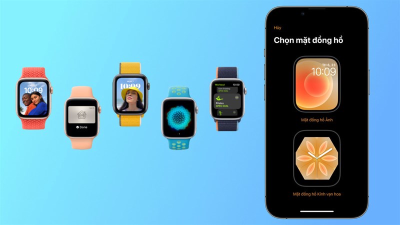 Cách tạo mặt đồng hồ Apple Watch từ iPhone