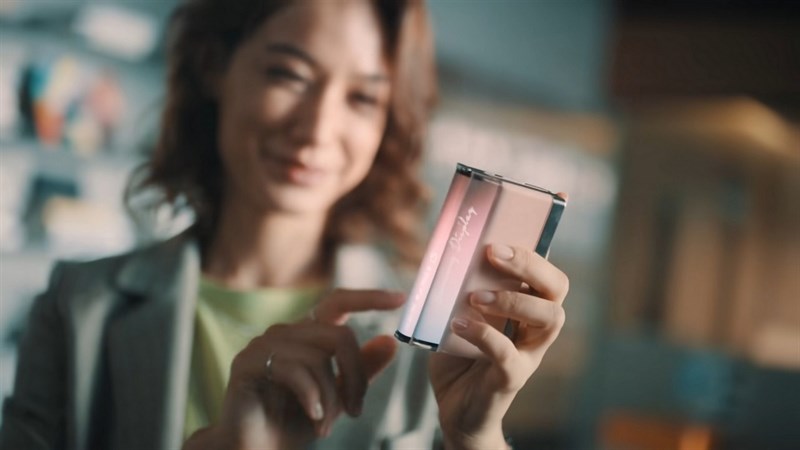 Smartphone màn hình cuộn Smartphone màn hình cuộn