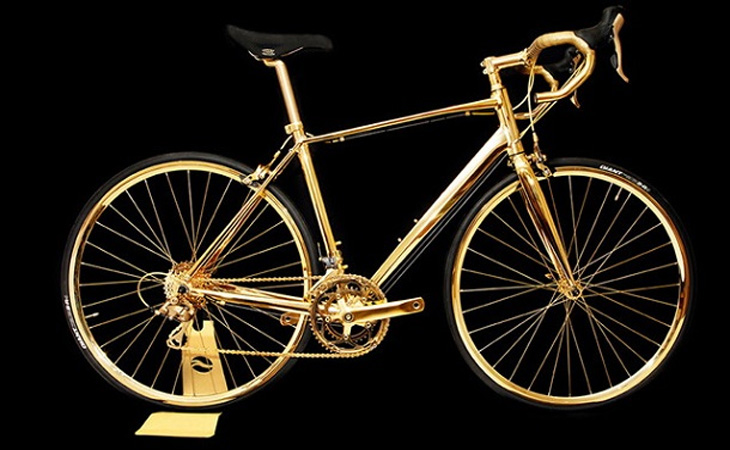 24K Gold Men’s Racing Bike