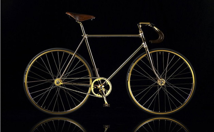 Aurumania Crystal Edition Gold Bike