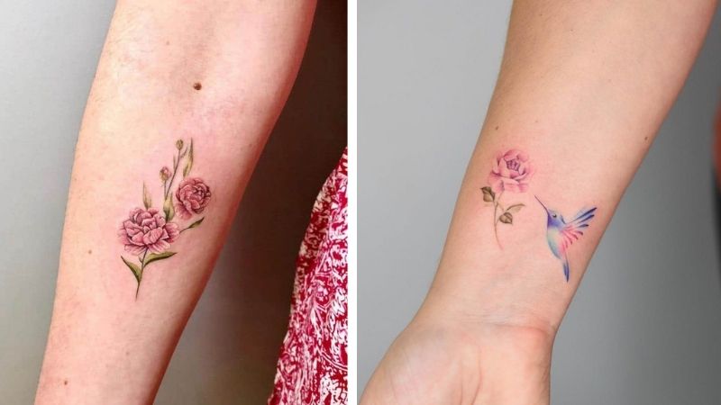 43 Gorgeous Flower Tattoos  Designs You Need in 2021  Glamour