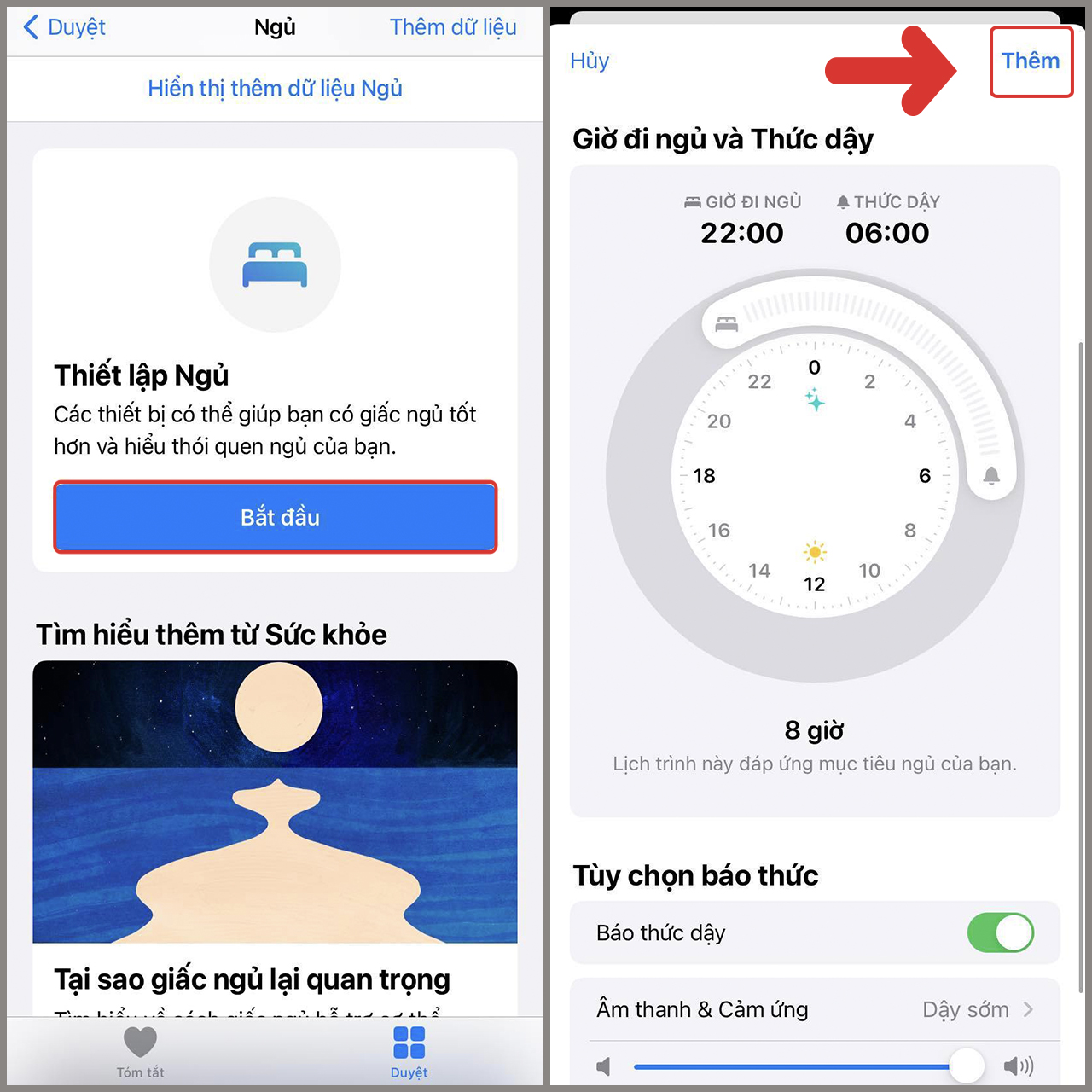 theo dõi sức khỏe trên iPhone