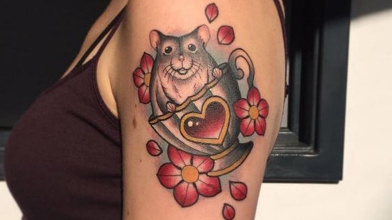 Hình xăm hình xăm con chuột hợp với  Huy Trần Tattoo Art  Facebook